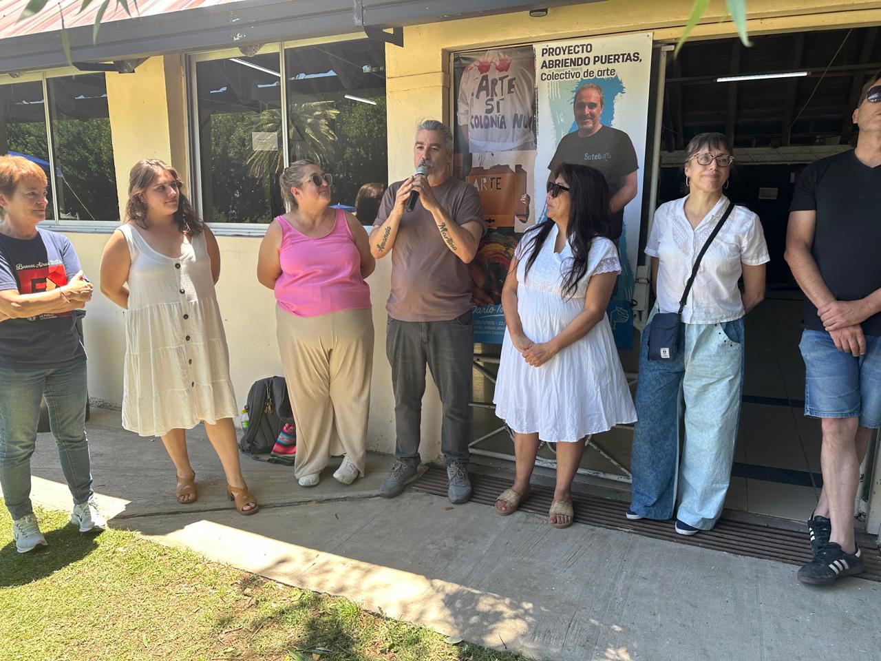 "ABRIENDO PUERTAS": SE INAUGURÓ LA MUESTRA EN HOMENAJE A DARÍO ISÓLICA