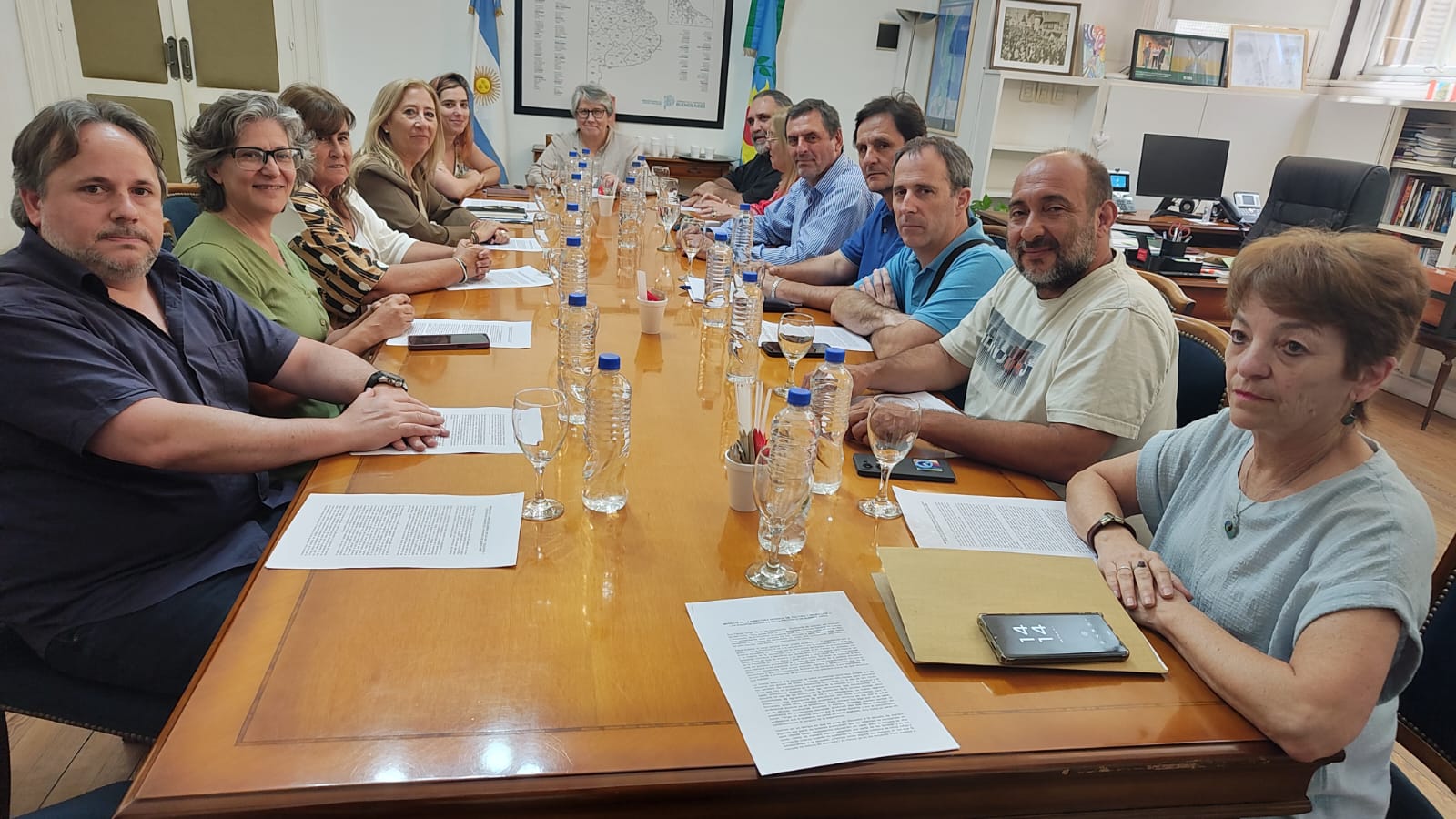 EL FUDB SE REUNIÓ CON LA DIRECTORA GENERAL DE CULTURA Y EDUCACIÓN, FLAVIA TERIGI