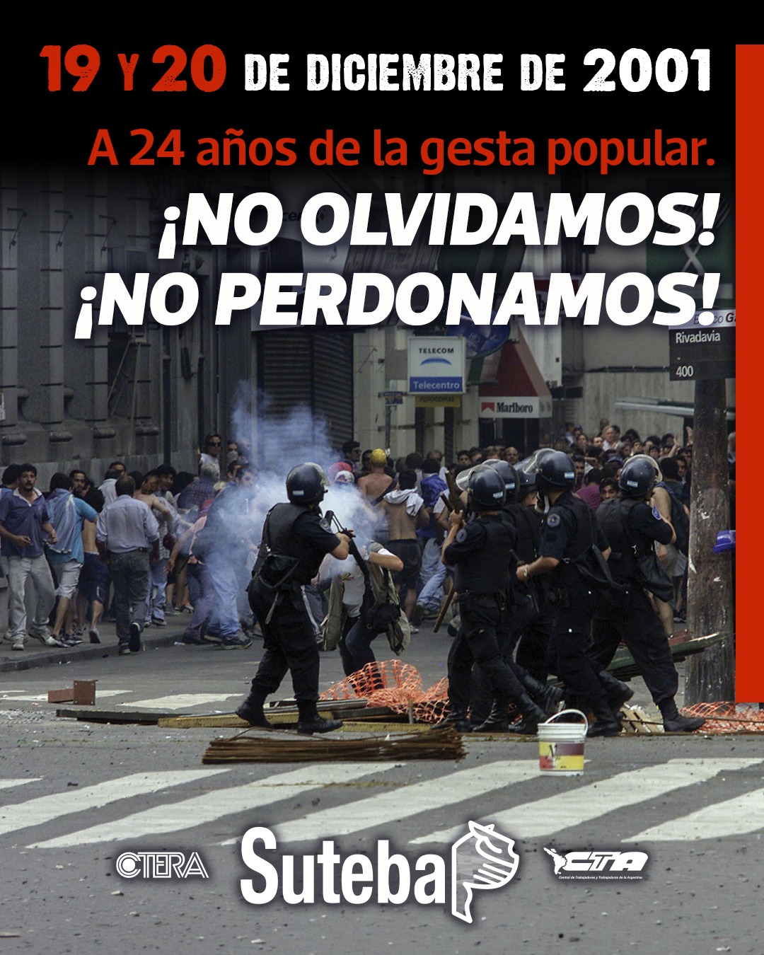 19 Y 20 DE DICIEMBRE DE 2001: REVUELTA POPULAR