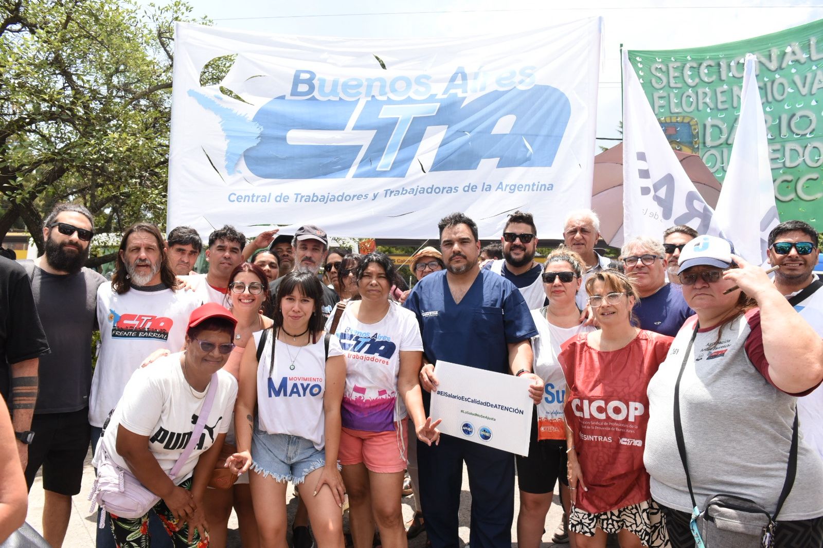 ¡LA SALUD NO SE PRIVATIZA!: SUTEBA Y LA CTA-T BONAERENSE EN DEFENSA DE LOS HOSPITALES PÚBLICOS