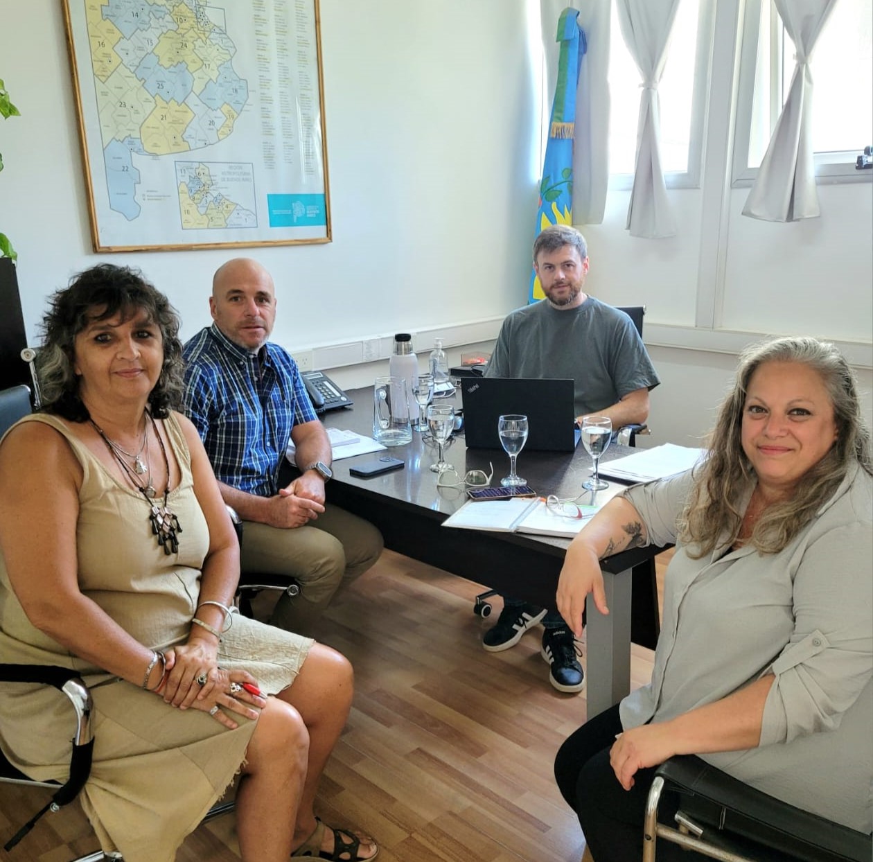 SUTEBA SE REUNIÓ CON EL NUEVO DIRECTOR DE CALIDAD LABORAL