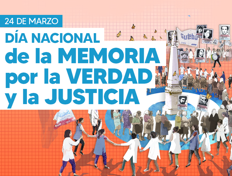 24 DE MARZO - A 50 AÑOS: MEMORIA, VERDAD Y JUSTICIA - ¡NUNCA MÁS! ¡SON 30.000!