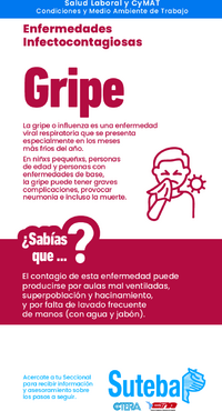 VOLANTE GRIPE O INFLUENZA