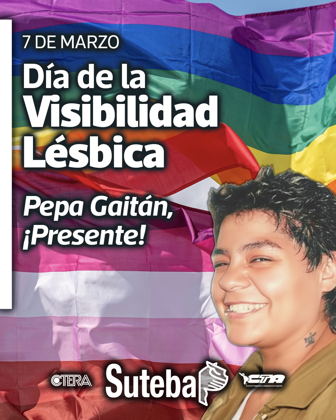 7 DE MARZO: DÍA DE LA VISIBILIDAD LÉSBICA