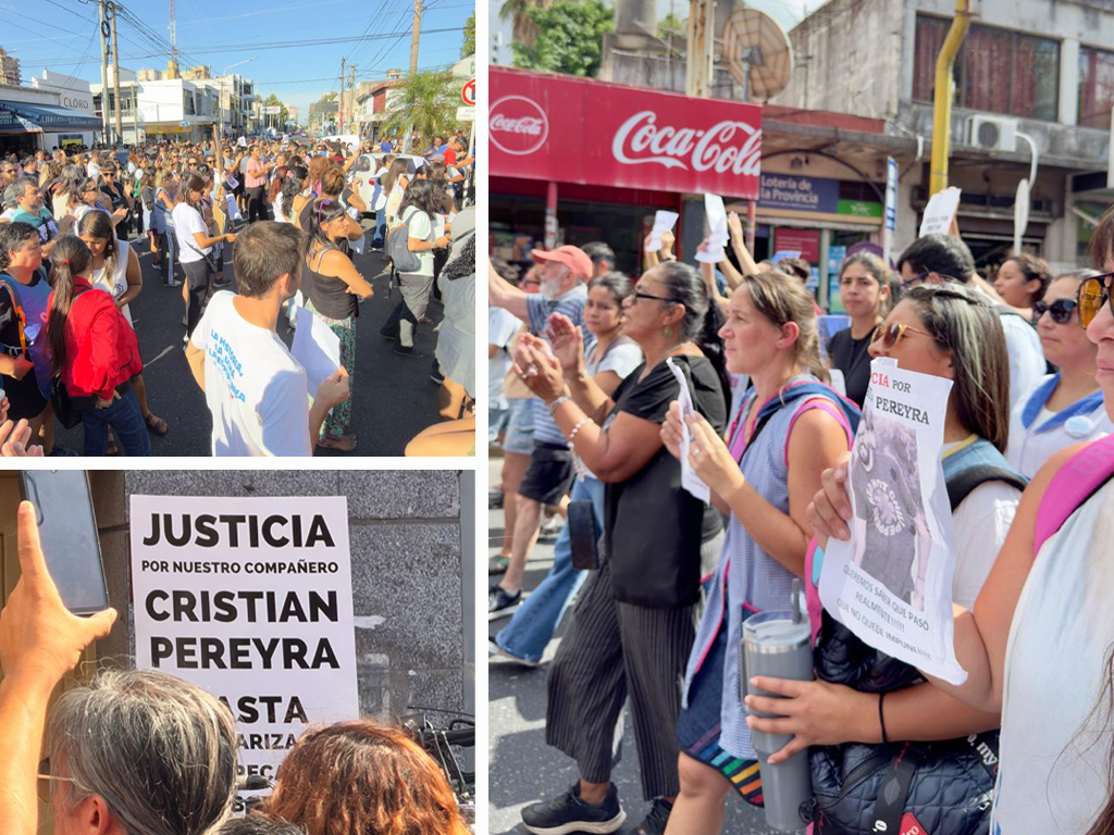 ¡JUSTICIA POR CRISTIAN! PARO DISTRITAL EN LA MATANZA
