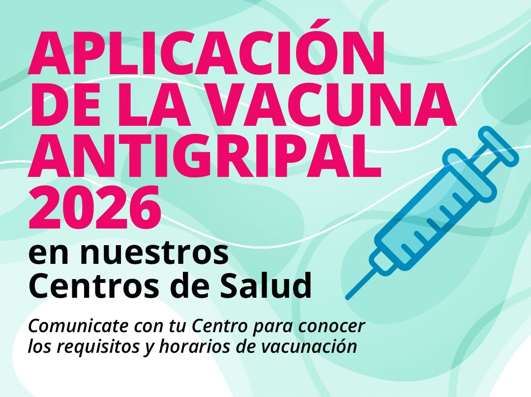 VACUNACIÓN ANTIGRIPAL 2026: APLICACIÓN EN LOS CENTROS DE SALUD DEL SUTEBA
