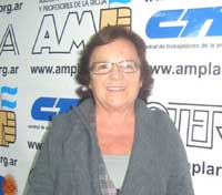 STELLA MALDONADO EN SEMINARIO SOBRE EDUCACIÓN SECUNDARIA EN CHIVILCOY 