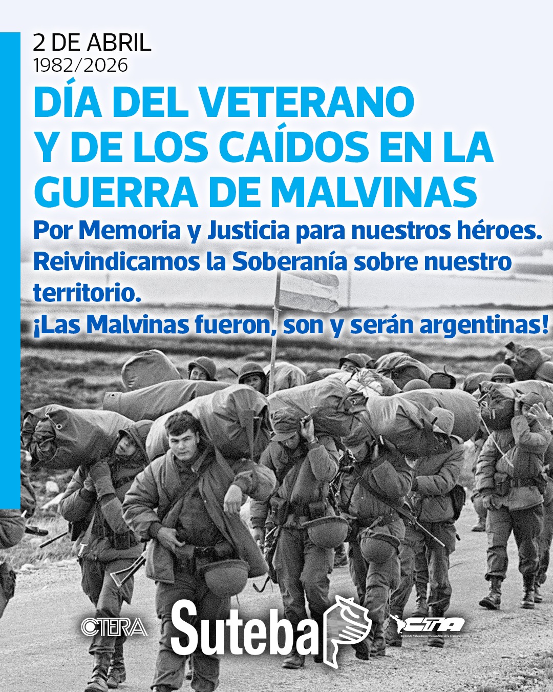 2 DE ABRIL: MALVINAS, A 44 AÑOS DE LA GUERRA