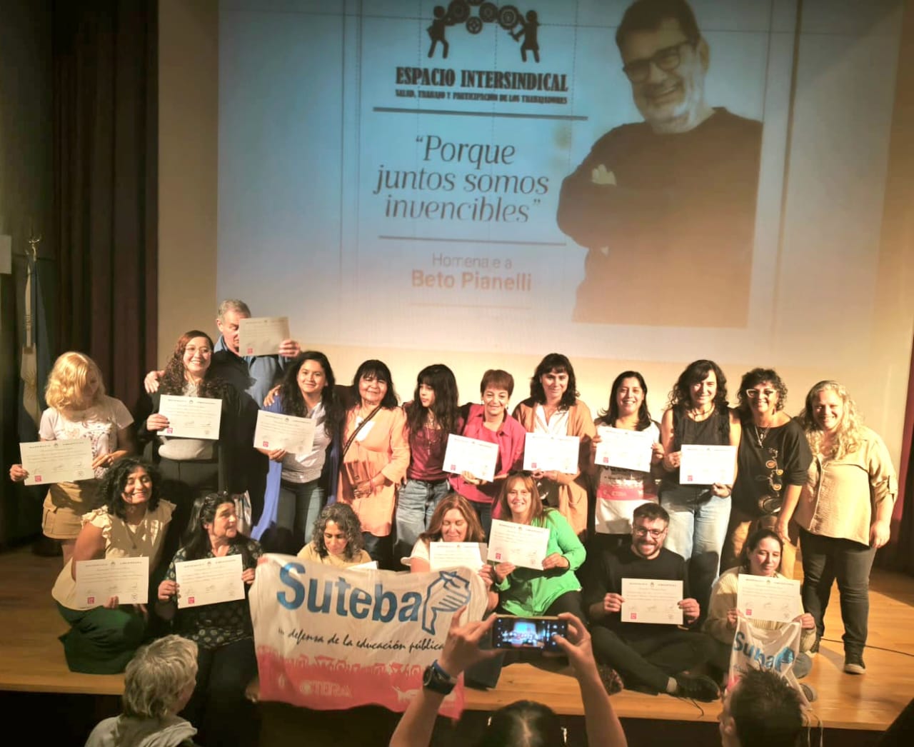 NUEVXS DIPLOMADXS EN SALUD Y SEGURIDAD EN EL TRABAJO EN SUTEBA