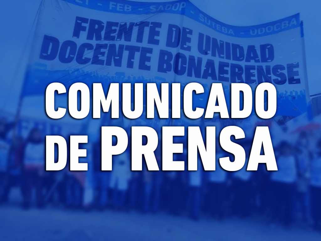 UN NUEVO LOGRO DEL FUDB: LAS Y LOS DOCENTES RECALIFICADOS POR LA VOZ PODRÁN ACCEDER A CARGOS JERÁRQUICOS