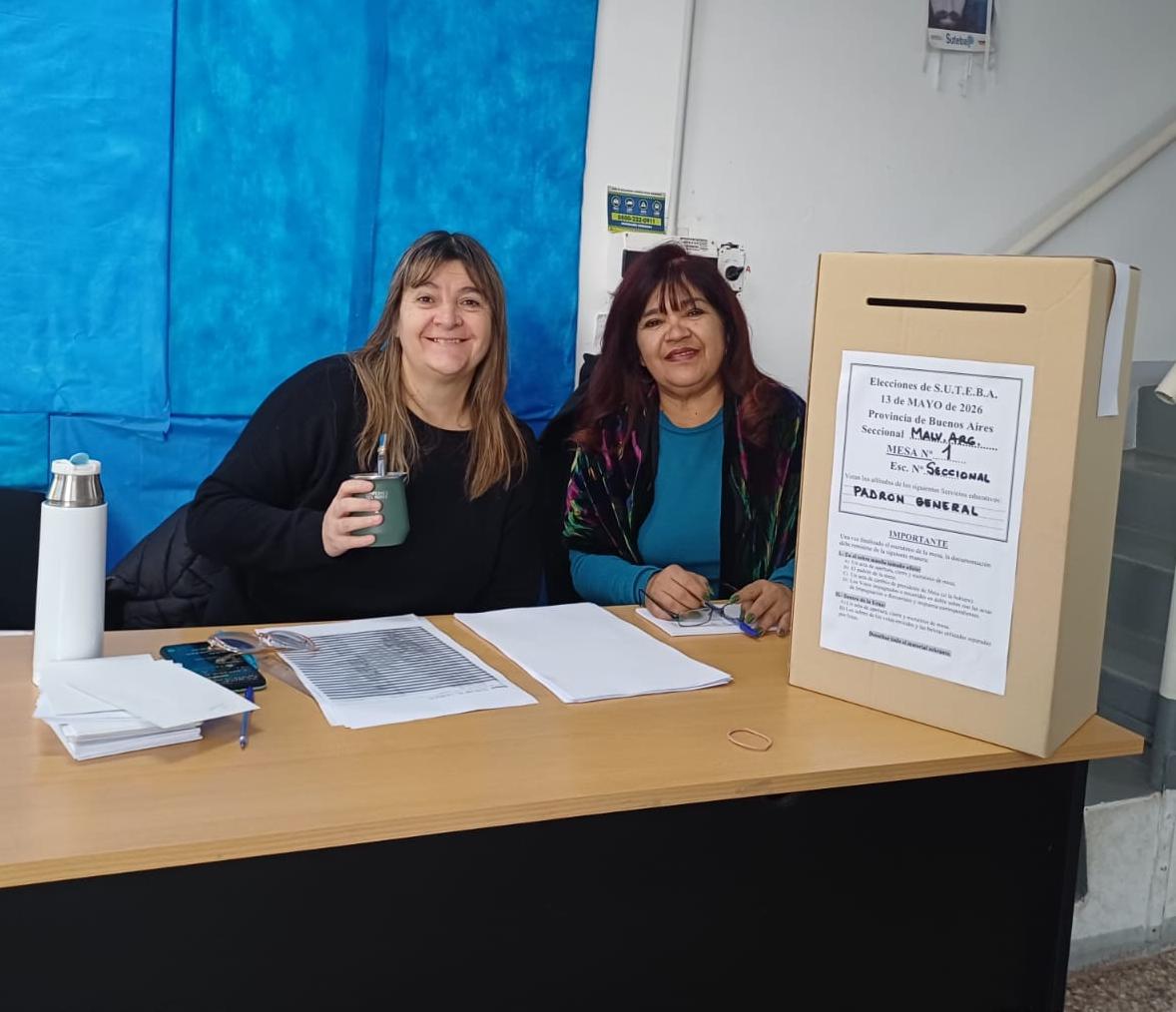 ELECCIONES EN EL SUTEBA: CON DEMOCRACIA Y PARTICIPACIÓN FORTALECEMOS NUESTRA ORGANIZACIÓN