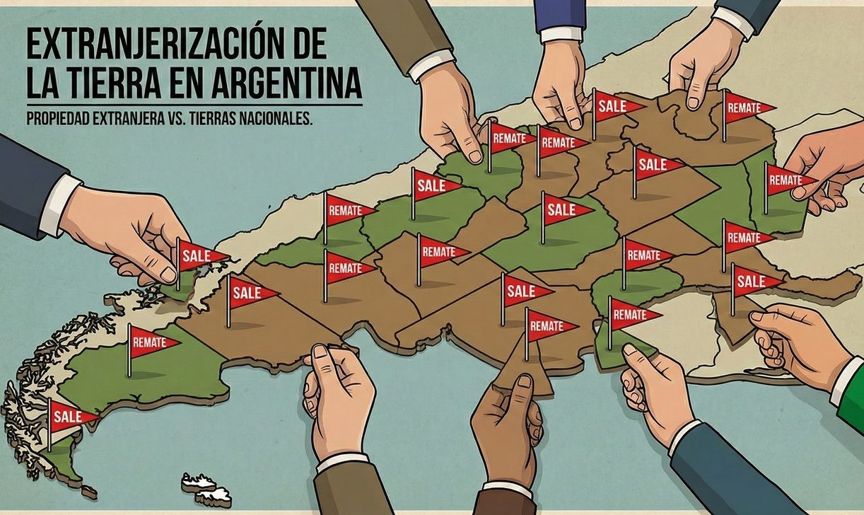 SUTEBA REPUDIA LA MODIFICACIÓN DE LA LEY DE TIERRAS RURALES