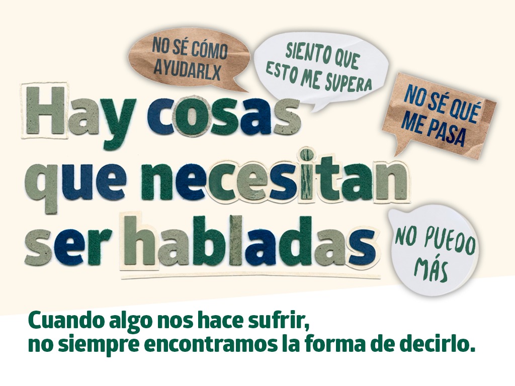 HAY COSAS QUE NECESITAN SER HABLADAS