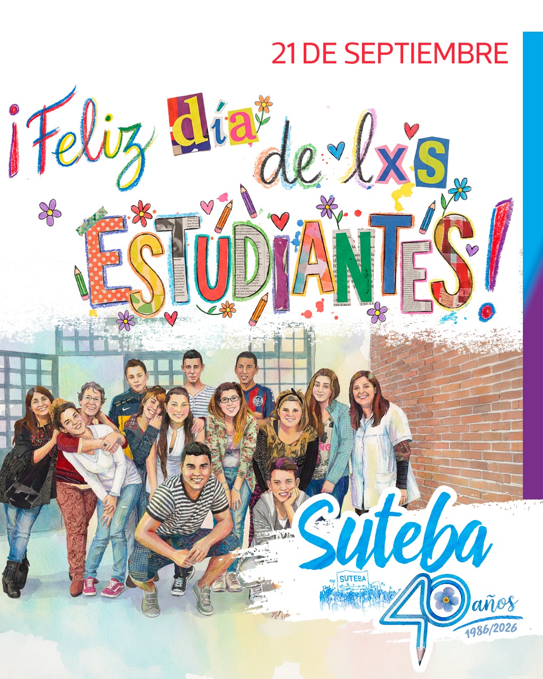 21 DE SEPTIEMBRE: DÍA DEL/LA ESTUDIANTE
