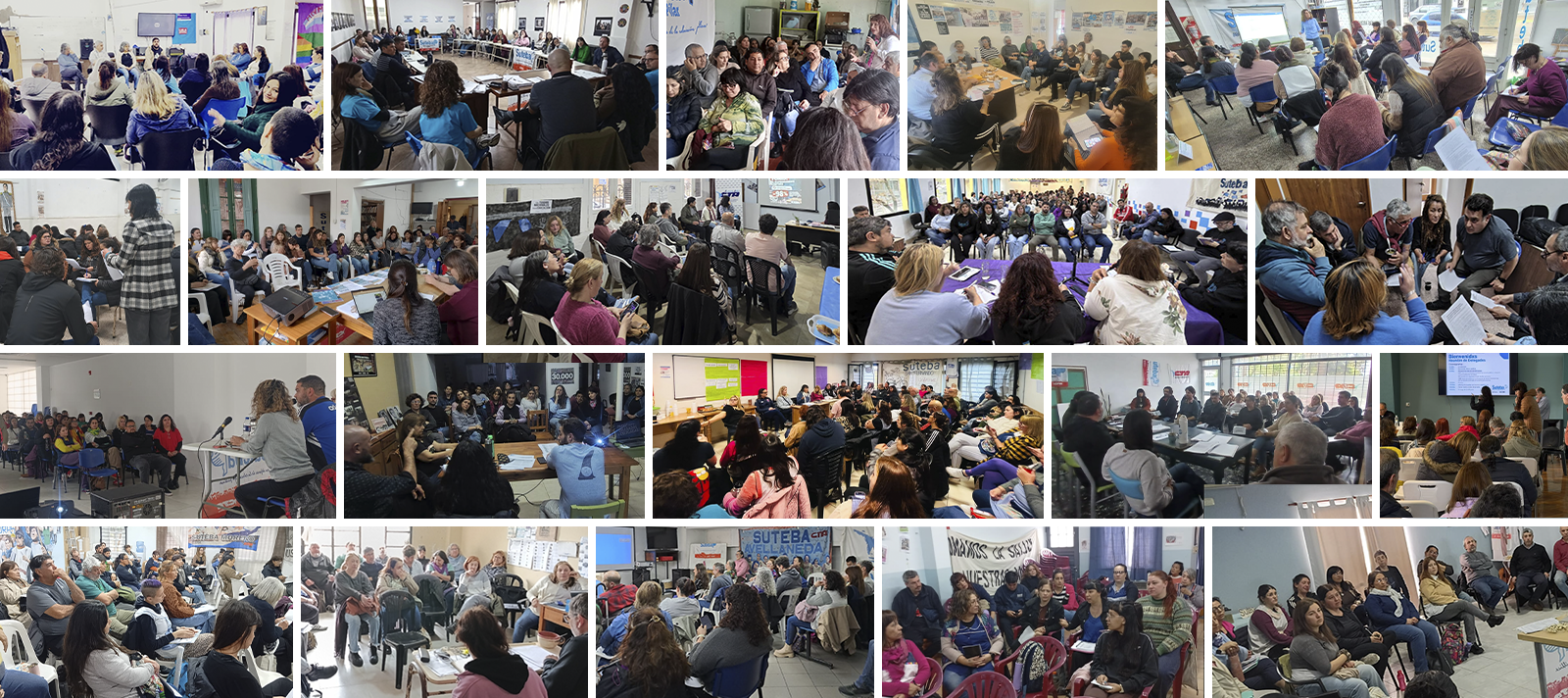 FINALIZARON LAS REUNIONES DE DELEGADXS