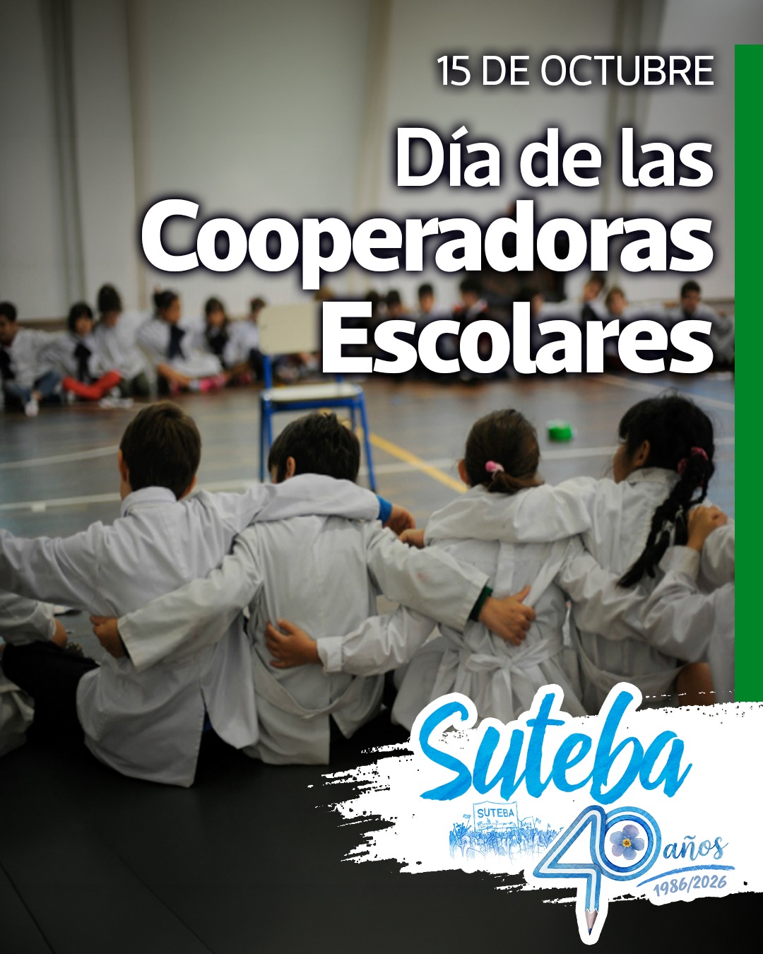 15 DE OCTUBRE: DÍA DE LAS COOPERADORAS ESCOLARES