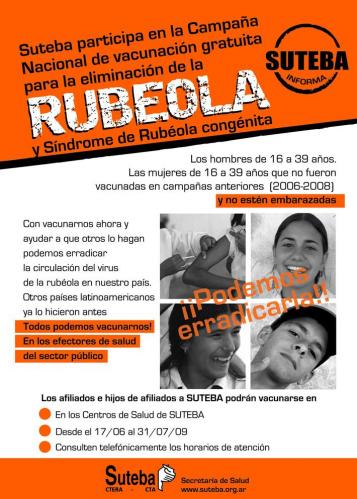 INFORMACIÓN SOBRE RUBÉOLA Y SÍNDROME DE RUBÉOLA CONGÉNITA (SRC)