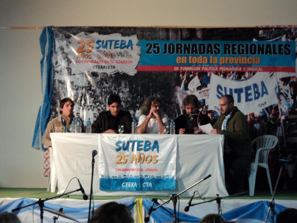 ADOLFO ALSINA: JORNADA REGIONAL SUTEBA 25 AÑOS