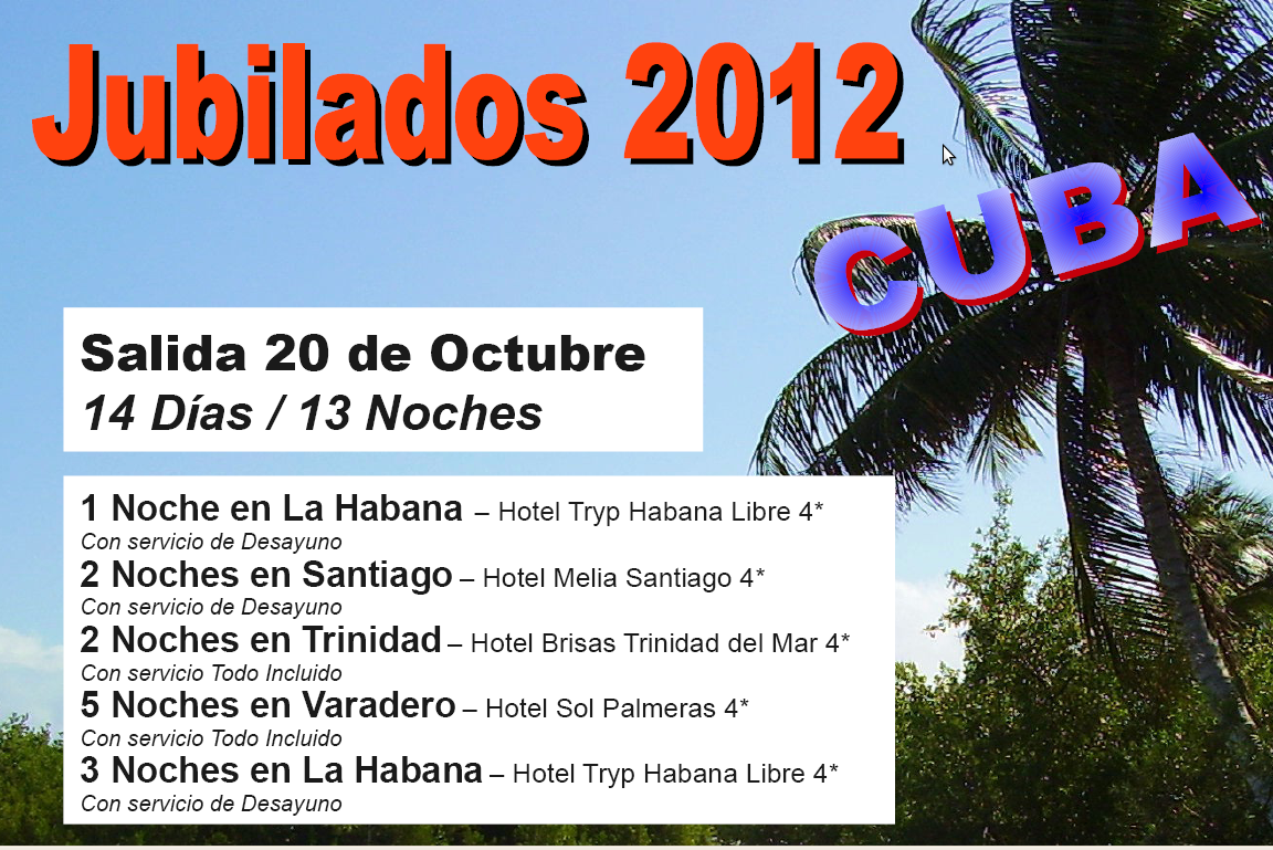 20 DE OCTUBRE: CUBA