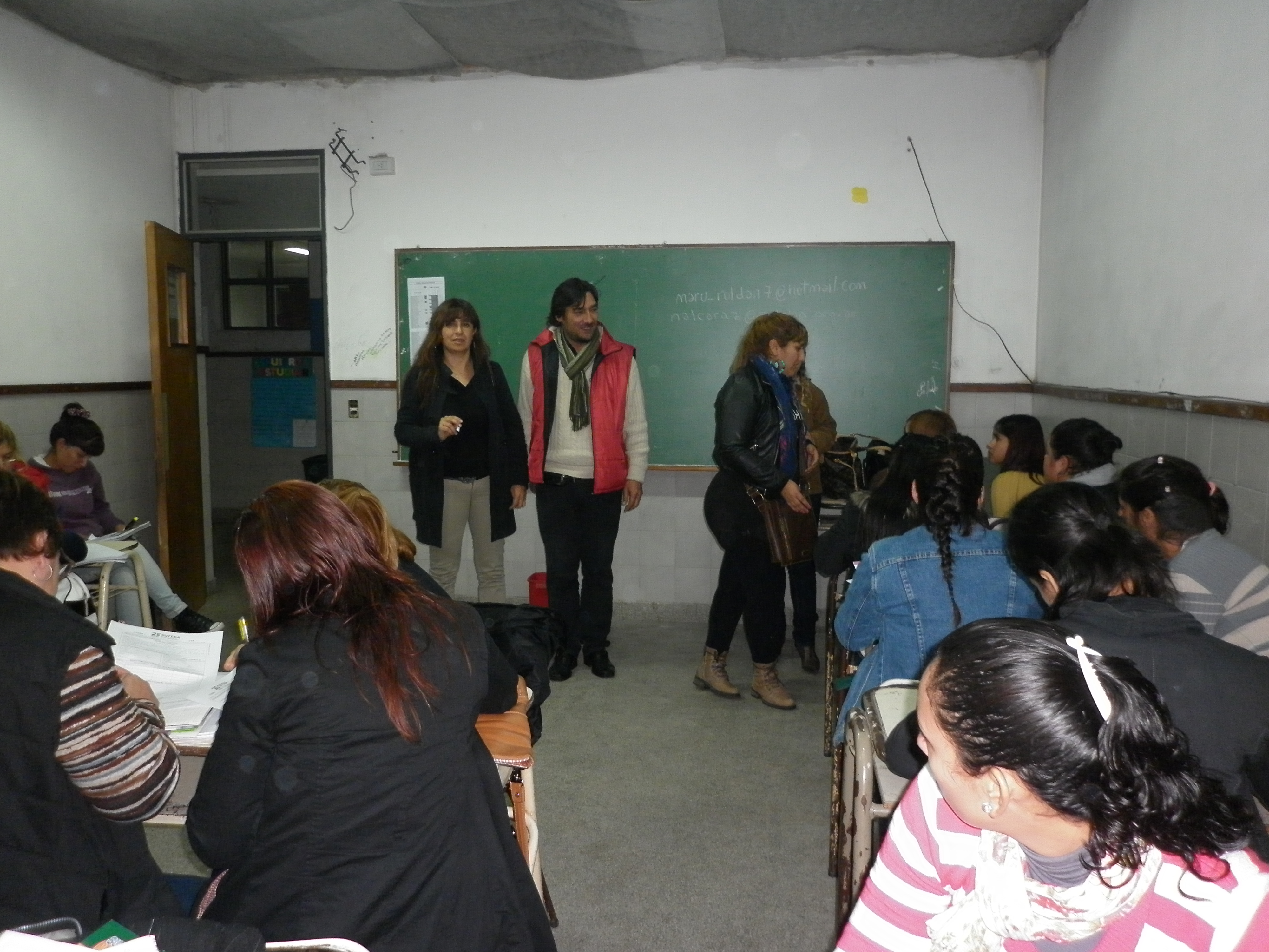 SUTEBA VA A LA ESCUELA: PREVENCIÓN CON FUTUROS MAESTROS DE JOSÉ C. PAZ!