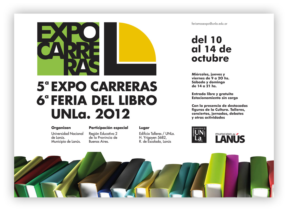 FERIA DEL LIBRO UNLA: CONVOCATORIA CHARLA REGLAMENTO DE ESCUELAS