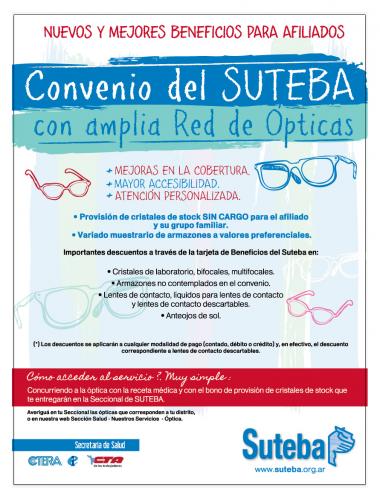 CONVENIO DE OPTICA