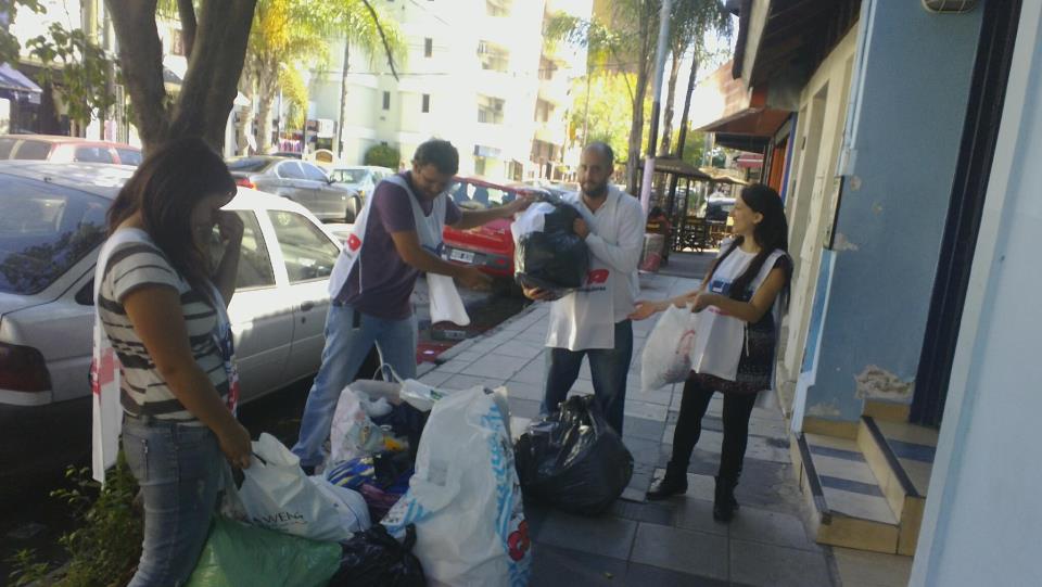 CAMPAÑA SOLIDARIA DEL SUTEBA EN LANÚS