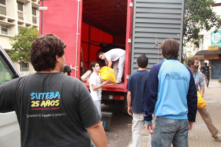CAMPAÑA SOLIDARIA DEL SUTEBA DE GRAL. BELGRANO