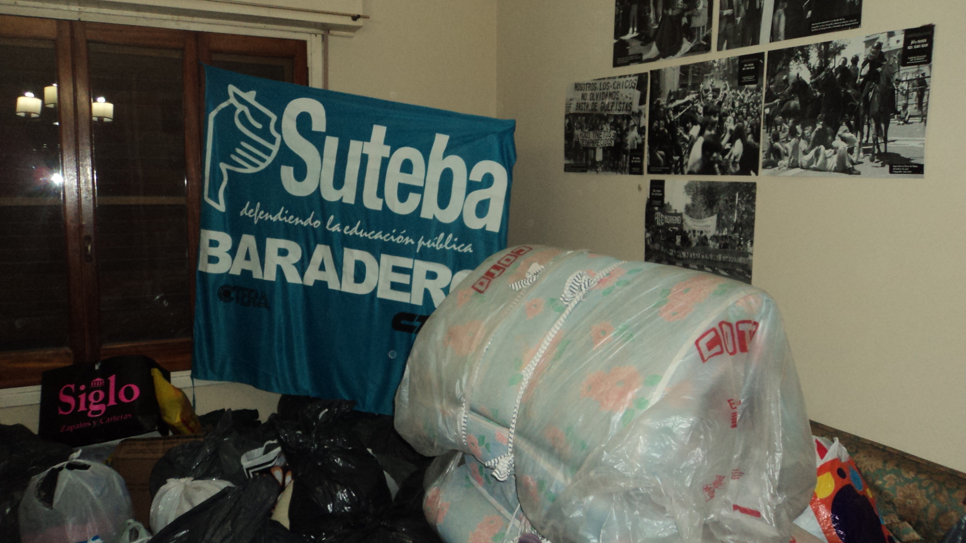 CAMPAÑA SOLIDARIA DEL SUTEBA EN BARADERO