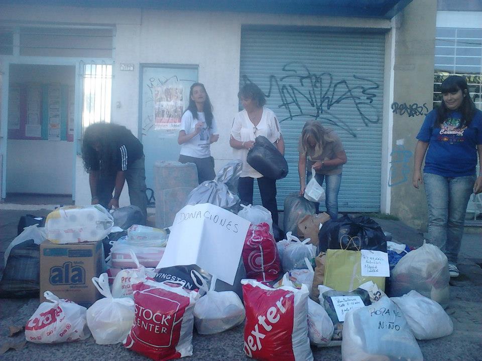 CAMPAÑA SOLIDARIA DEL SUTEBA EN HURLINGHAM