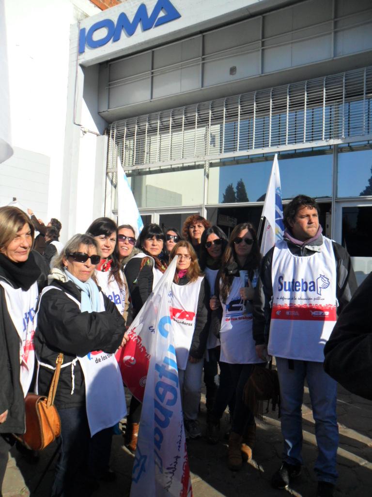 SE LLEVÓ ADELANTE LA MOVILIZACIÓN EN LA REGIONAL SUR DEL IOMA