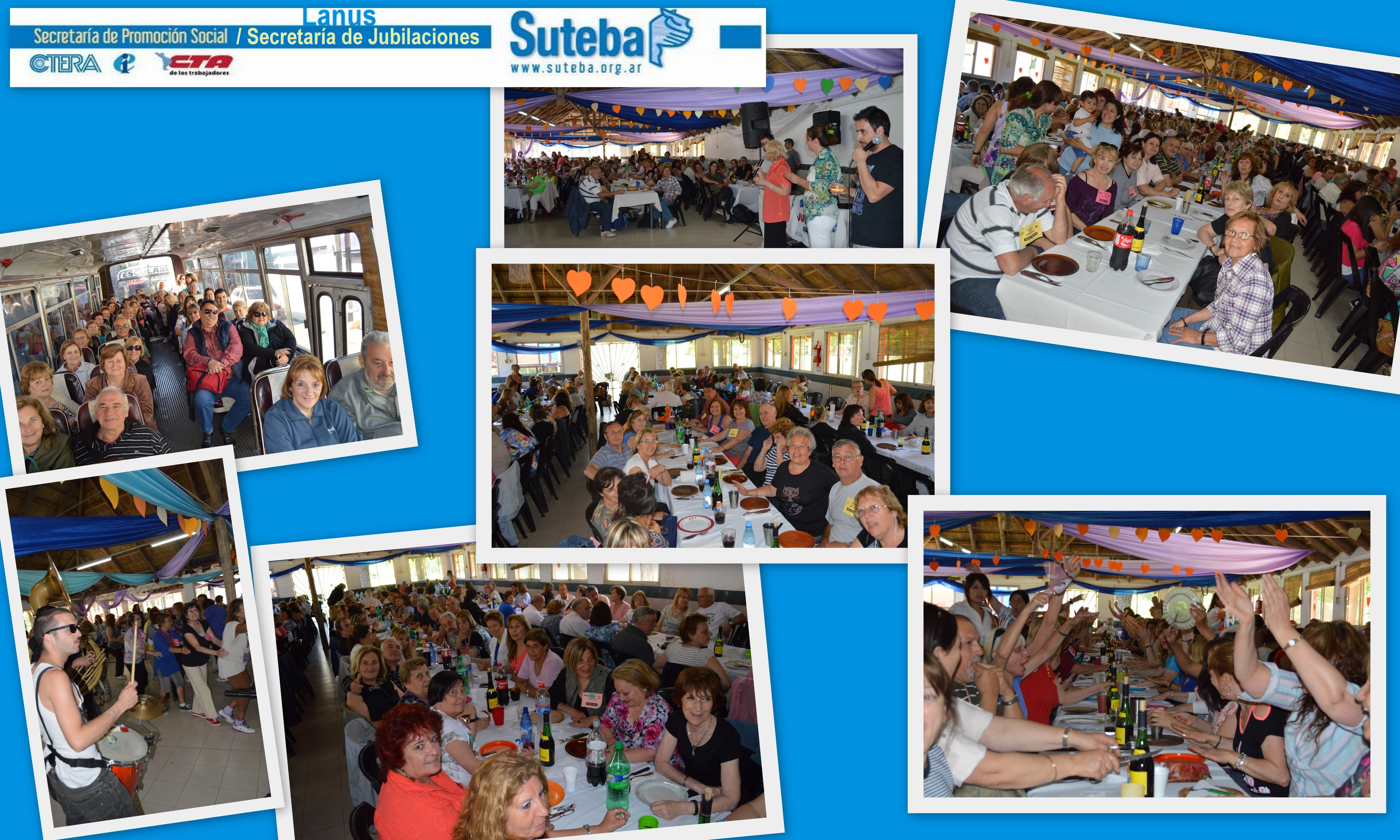 FIESTA ANUAL DE JUBILADOS DEL SUTEBA