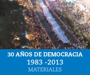 30 AÑOS DE DEMOCRACIA: MATERIAL DE TRABAJO