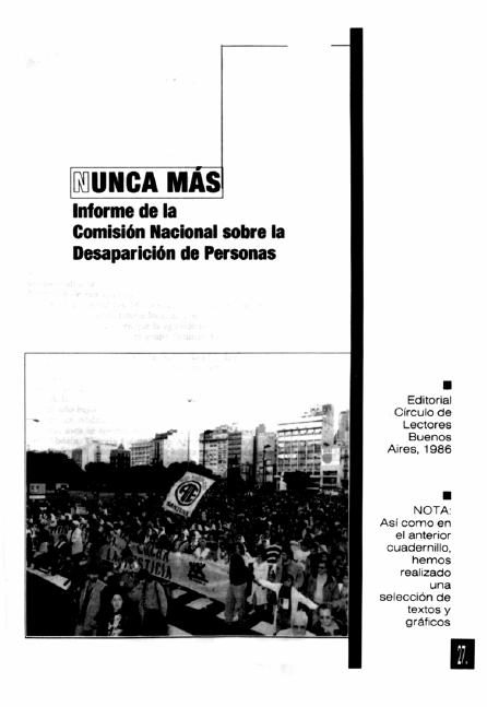 Memorias y Justicia: Propuesta para trabajar en el aula. 