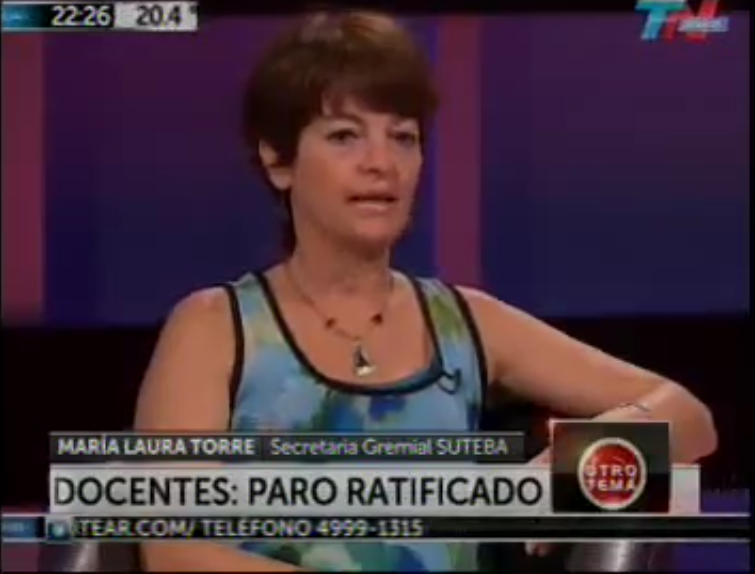 MARIA LAURA TORRE EN TODO NOTICIAS