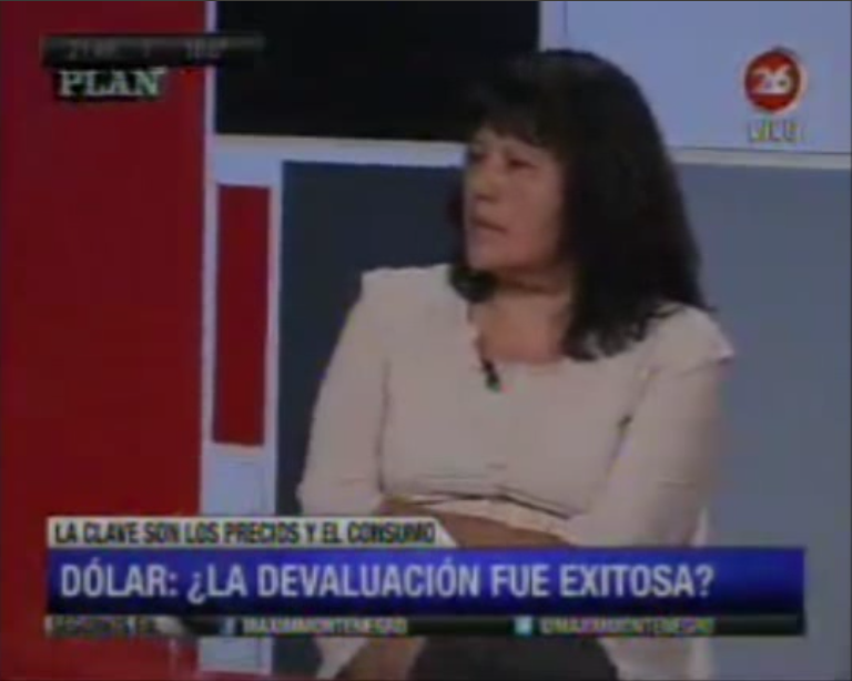 SILVIA ALMAZÁN EN CANAL 26