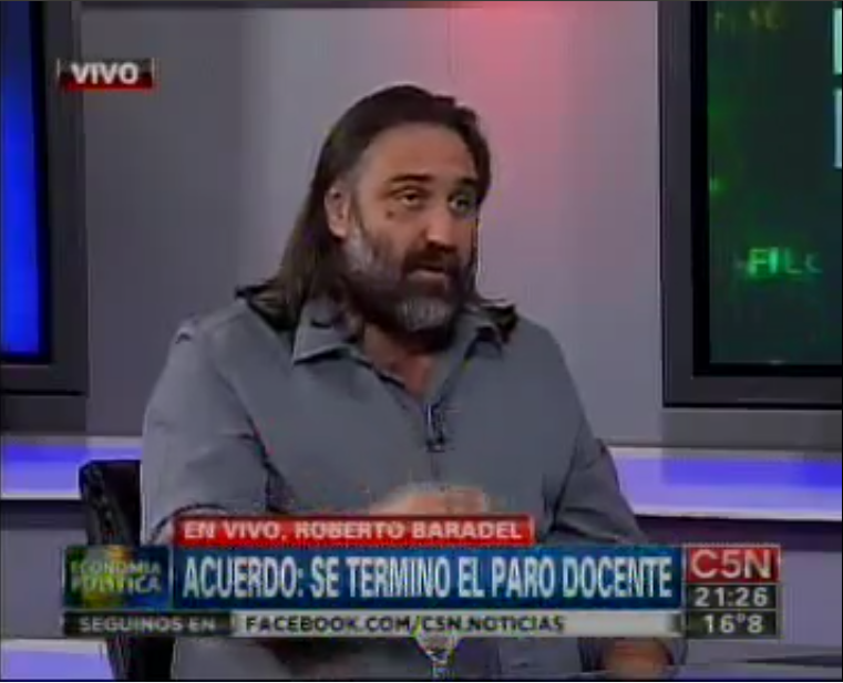 ROBERTO BARADEL EN C5N