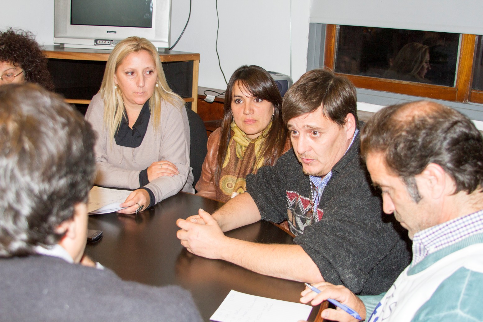 REUNIÓN POR INFRAESTRUCTURA -  DOLORES - MORENO - LAS FLORES