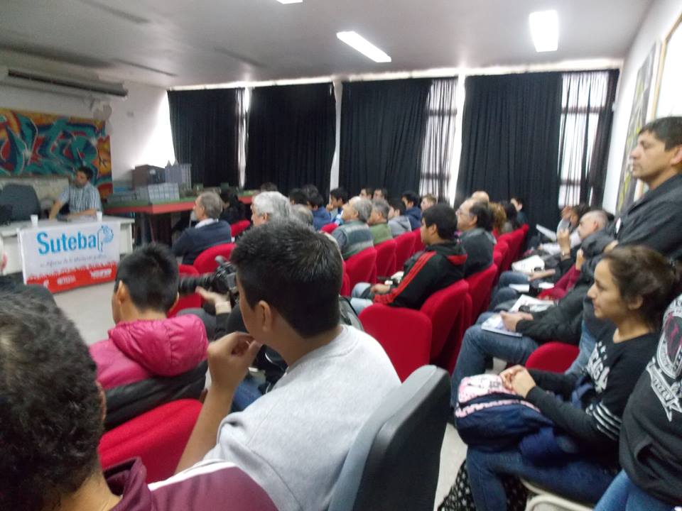 SUTEBA LOMAS REALIZÓ CONFERENCIA SOBRE ENERGÍAS RENOVABLES PARA ESCUELAS TÉCNICAS