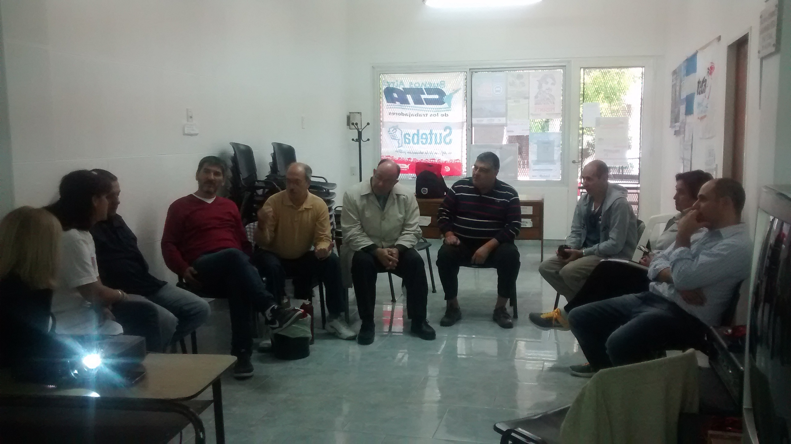 SUTEBA SAN NICOLÁS REALIZÓ MESA DE TRABAJO CON ESCUELAS TÉCNICAS