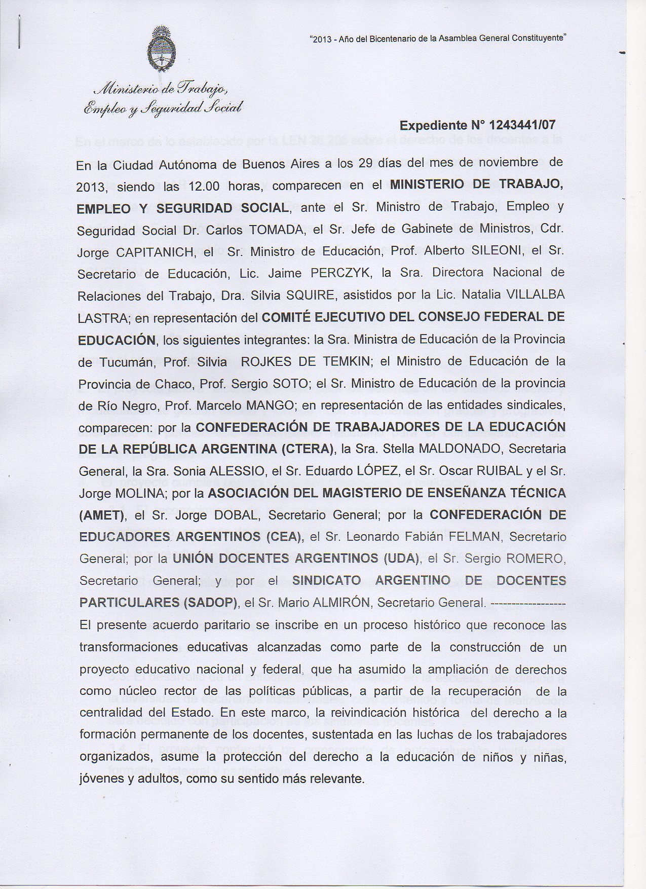 FORMACIÓN PERMANENTE EN EJERCICIO: UNA CONQUISTA HISTÓRICA