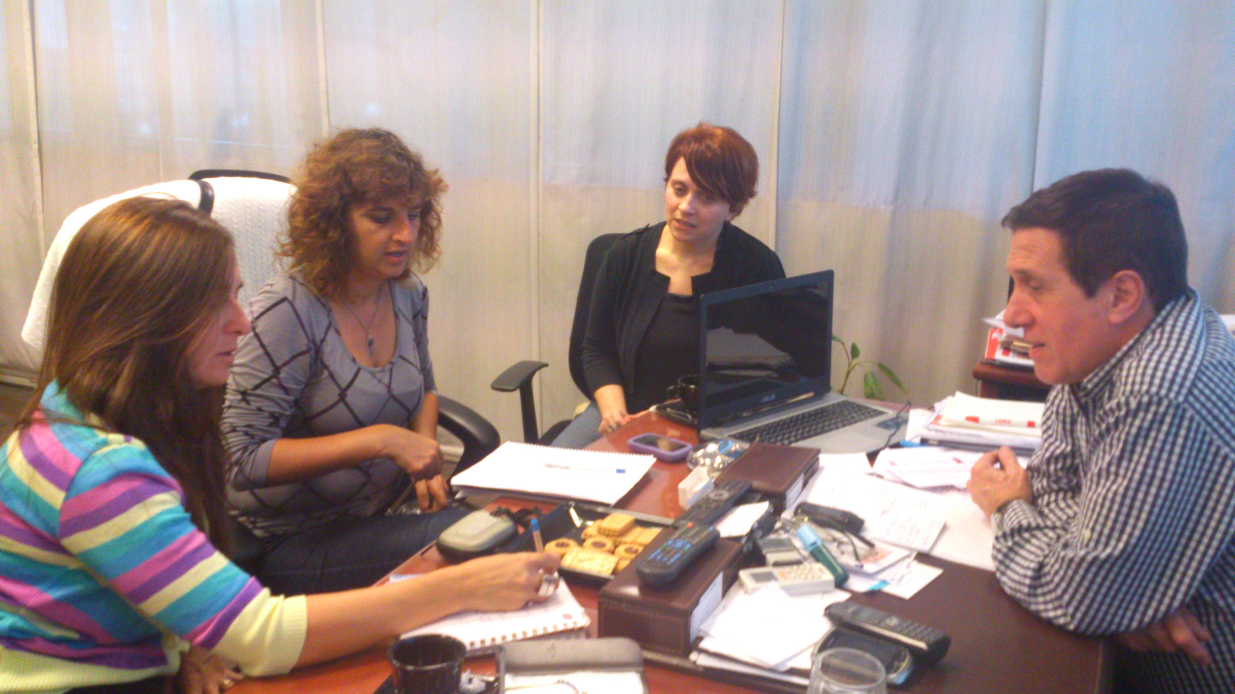 EL SUTEBA SE REUNION CON EL INTENDENTE