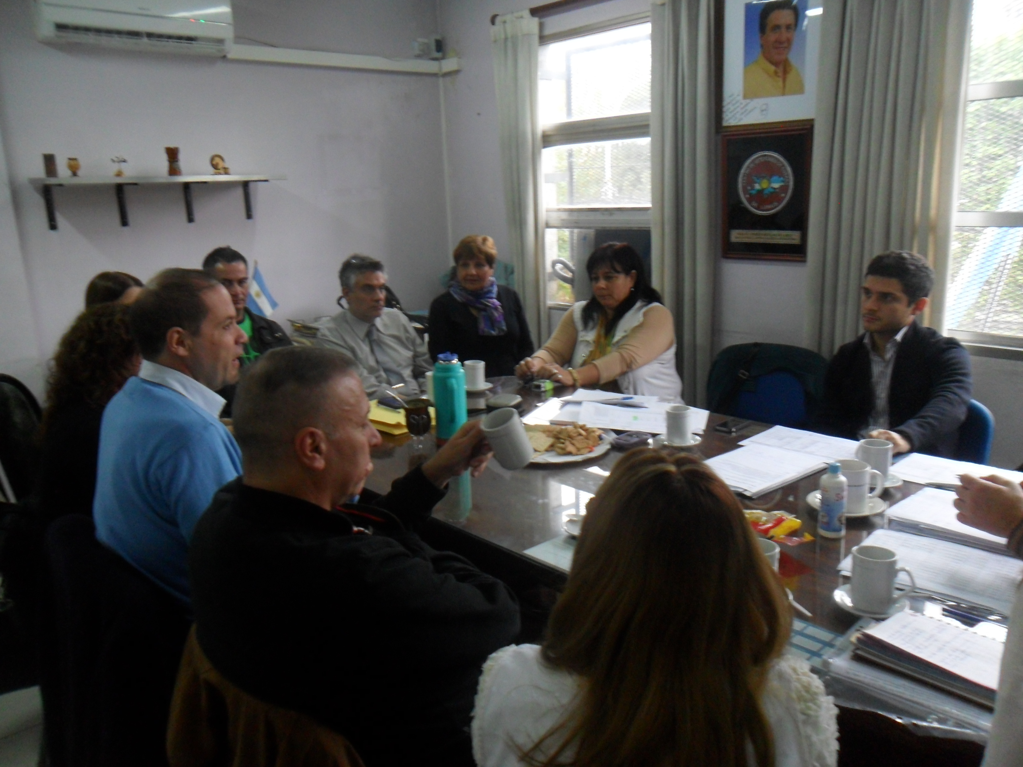 REUNIÓN CON FUNCIONARIOS DE LA UEP