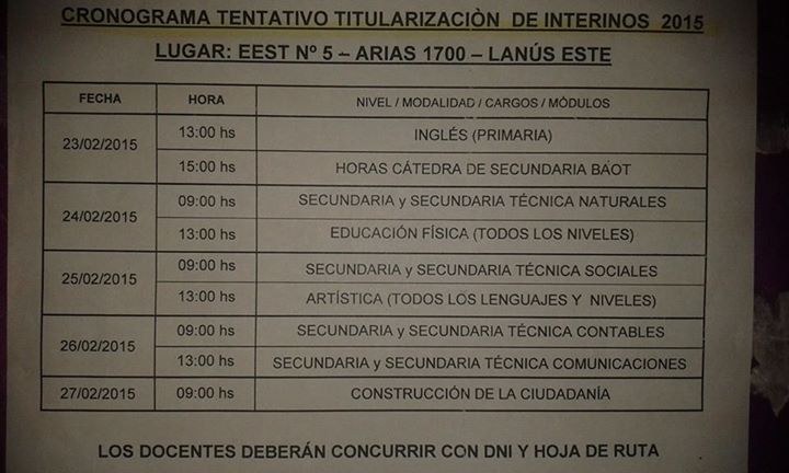 <STRONG>EL CRONOGRAMA QUE PRESENTAMOS A CONTINUACIÓN CORRESPONDE A ACTOS PÚBLICOS PENDIENTES DE REALIZACIÓN EN DICIEMBRE</STRONG>