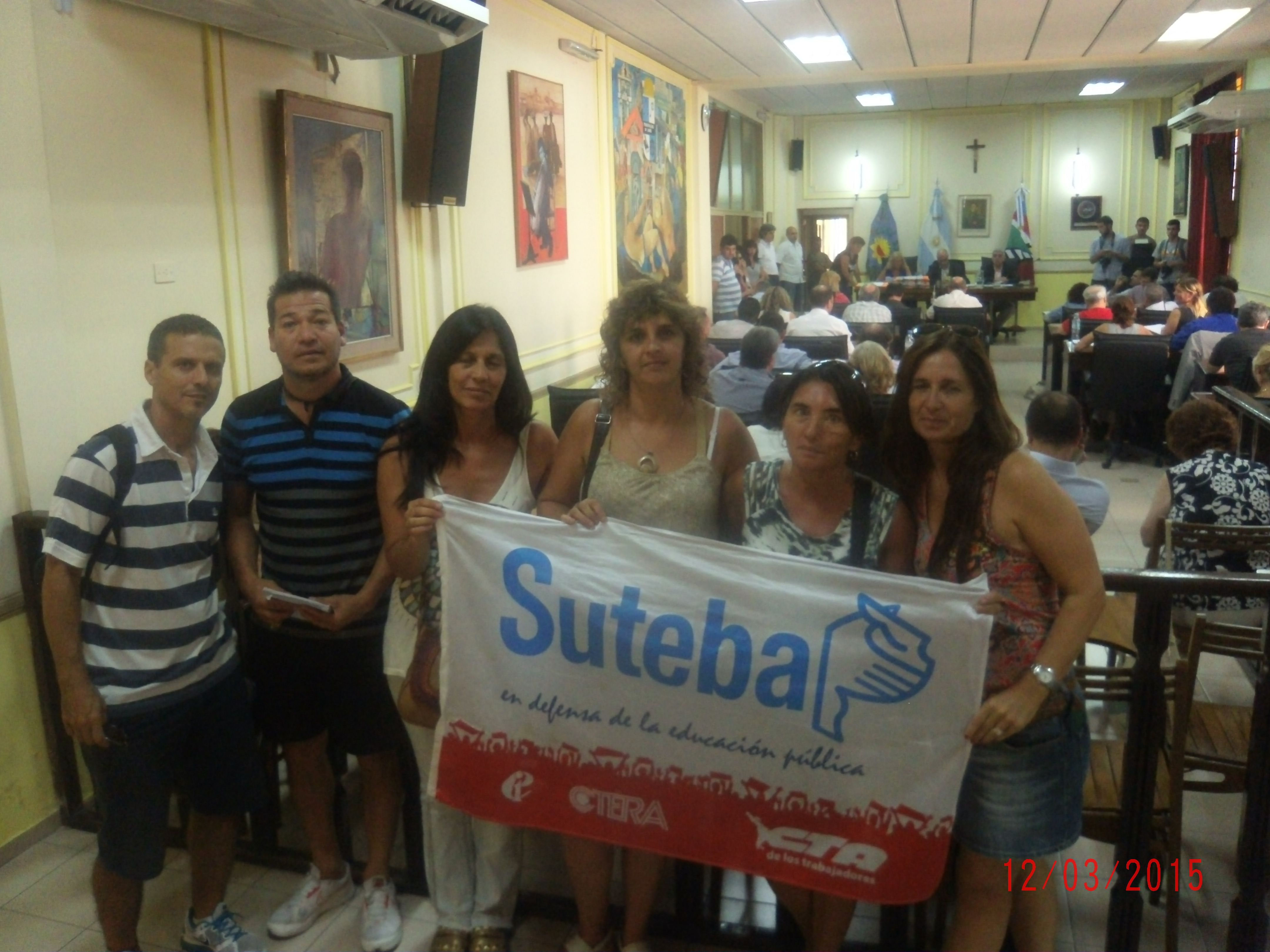 SUTEBA LANÚS EN EL CONSEJO DELIBERANTE:POR LA CONSTRUCCIÓN DE LAS ESCUELAS