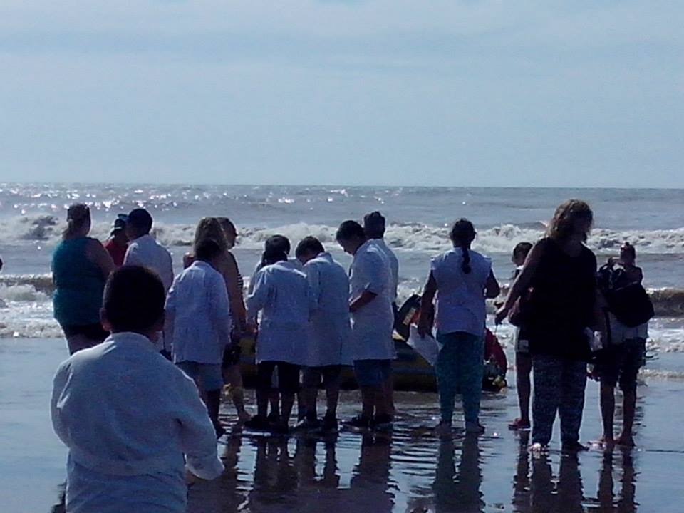 ACTIVIDADES POR EL 24 DE MARZO ACTO "FLORES AL MAR"