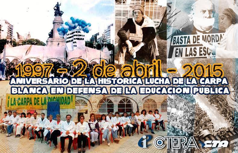 LA LUCHA HISTÓRICA DE LA CARPA BLANCA DE LA DIGNIDAD