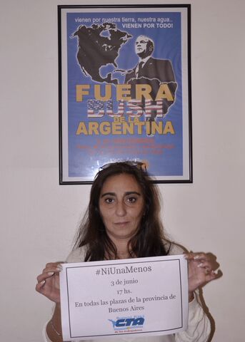 Patricia García - Trabajadora SUTEBA