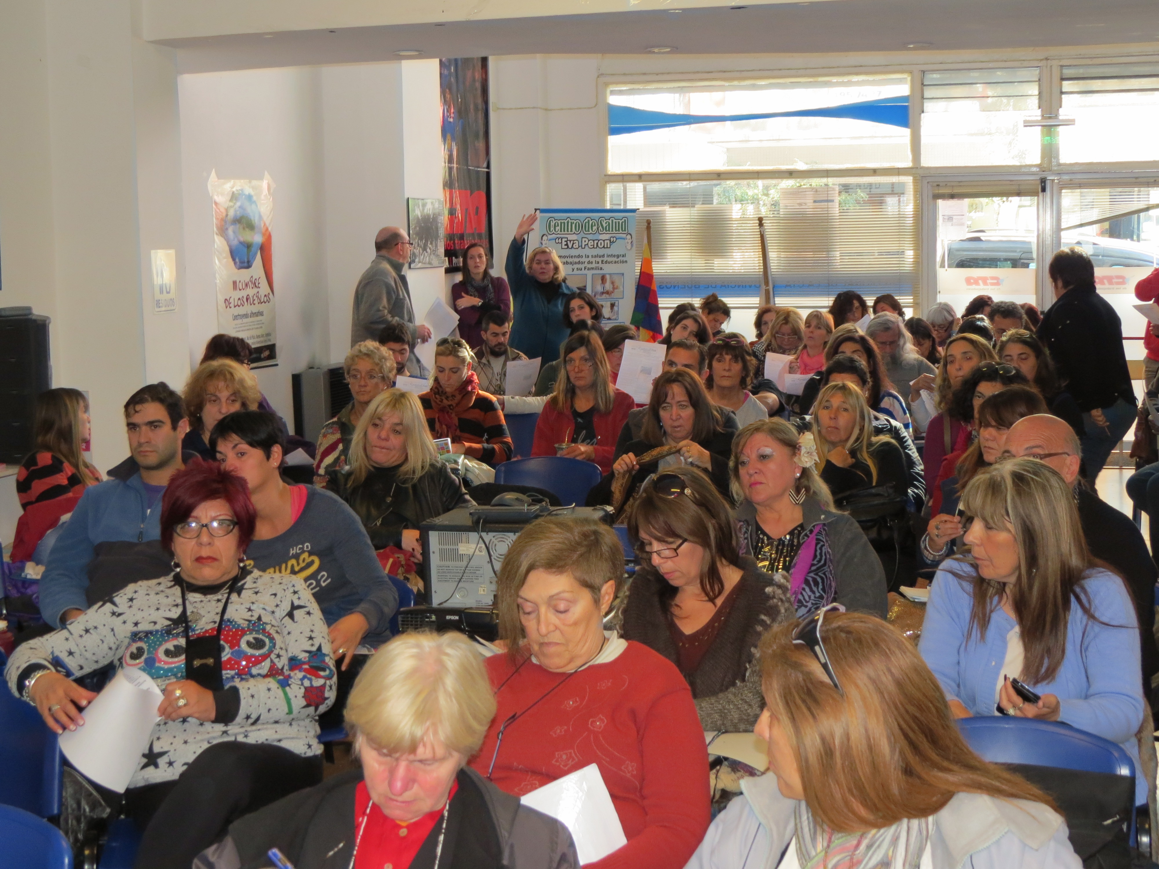 SE REÚNEN LOS DELEGADOS DE ESCUELA DEL SUTEBA EN TODA LA PROVINCIA