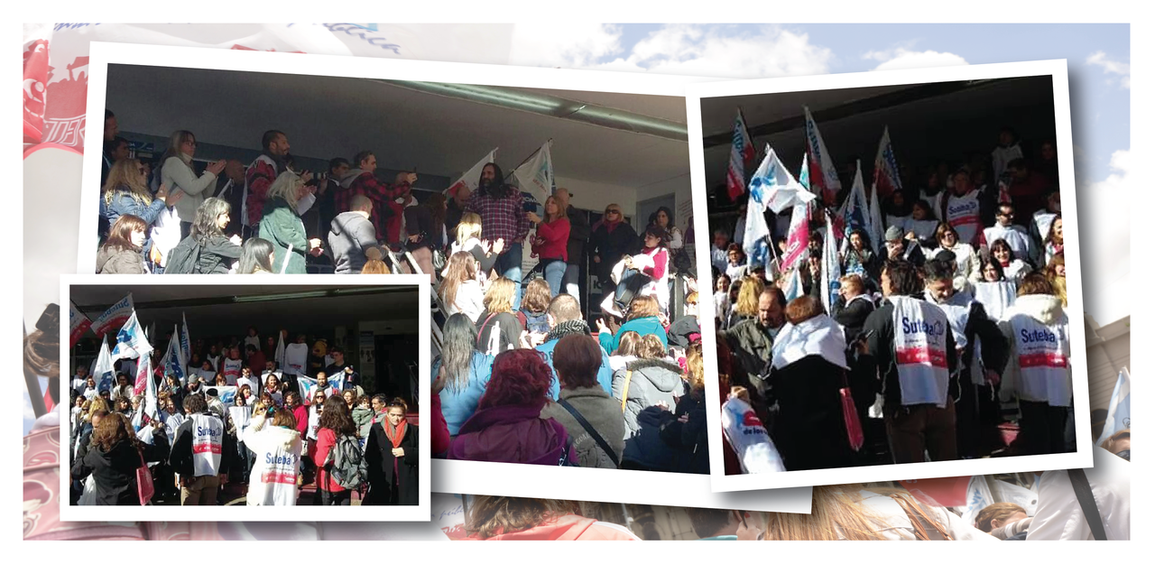 POR LA LUCHA SOSTENIDA DE SUTEBA - CTA LOGRAMOS AVANCES POR UN IOMA PARA LOS TRABAJADORES